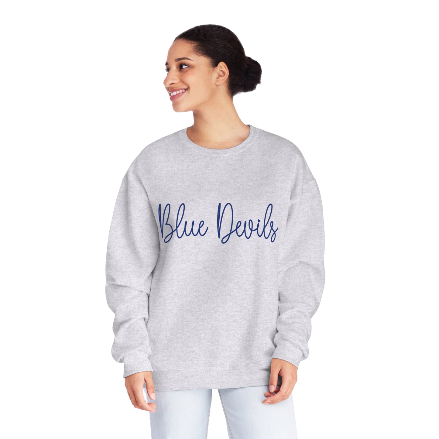 Blue Devils Script Crewneck Sweatshirt