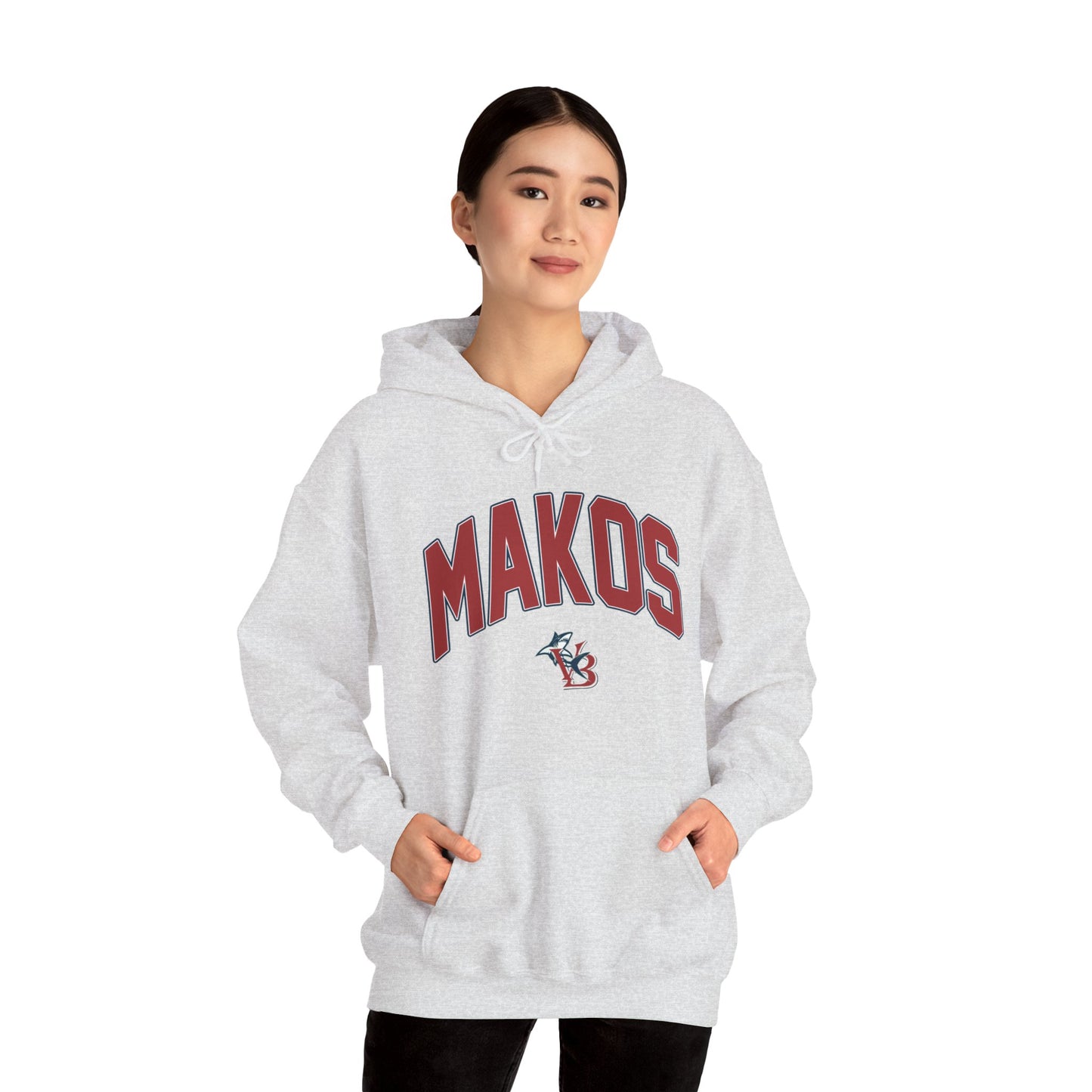 VB MAKOS Heavy Blend Hooded Sweatshirt - Team Spirit Apparel