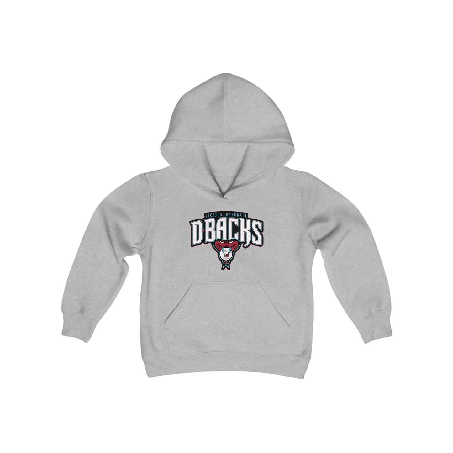 VB DBacks Youth Heavy Blend Hooded Sweatshirt