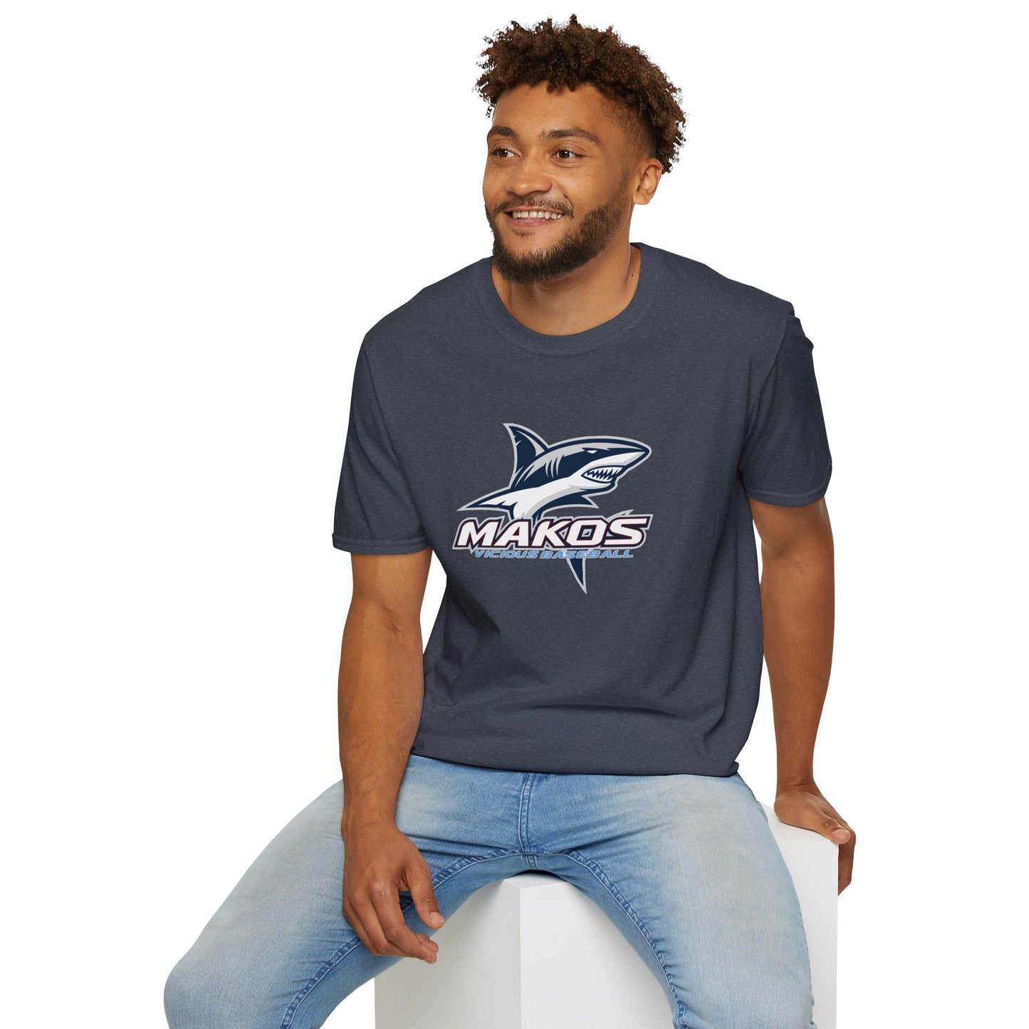 VB MAKOS Shark Unisex Softstyle T-Shirt