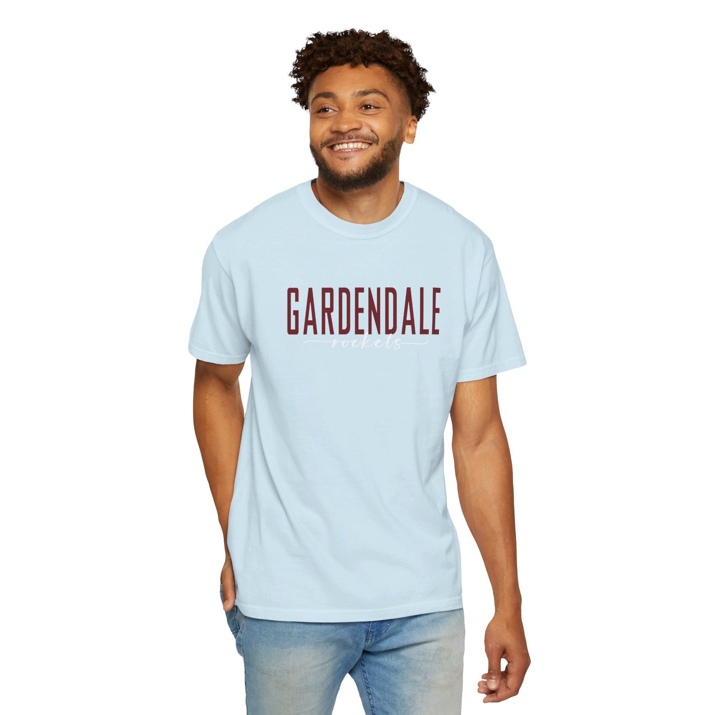 Gardendale Rockets Unisex Garment-Dyed T-shirt