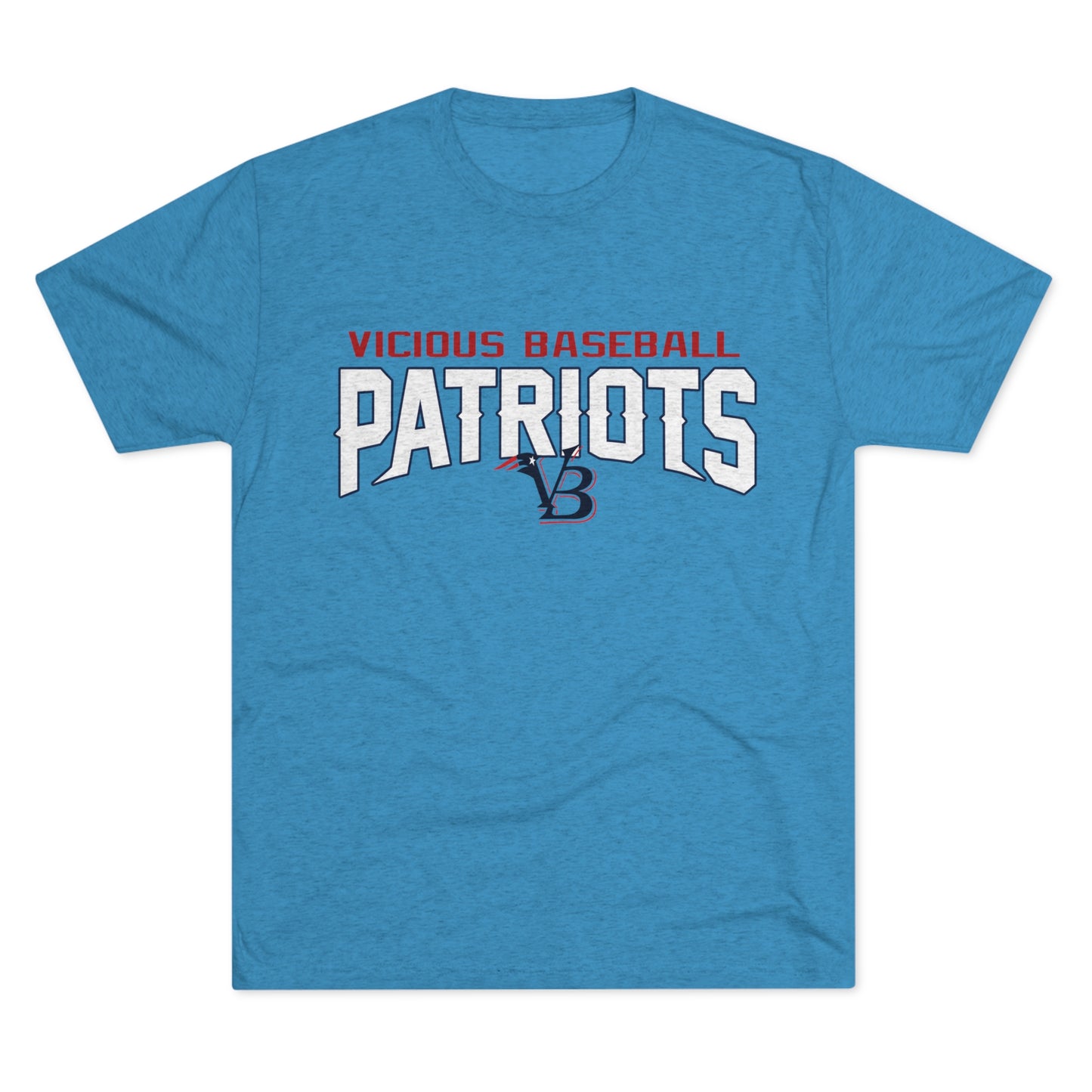 VB Patriots Tri-Blend Crew Tee