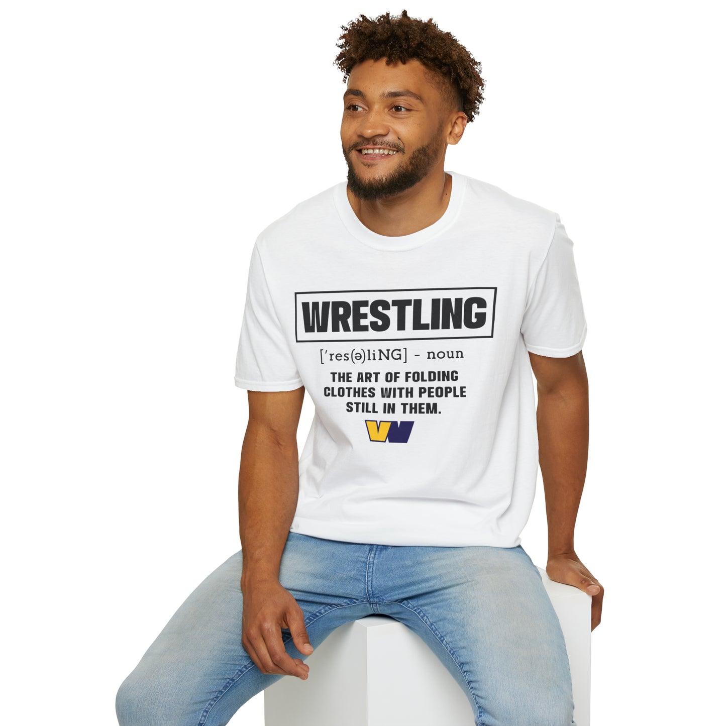 Vicious Wrestling Definition Softstyle T-Shirt