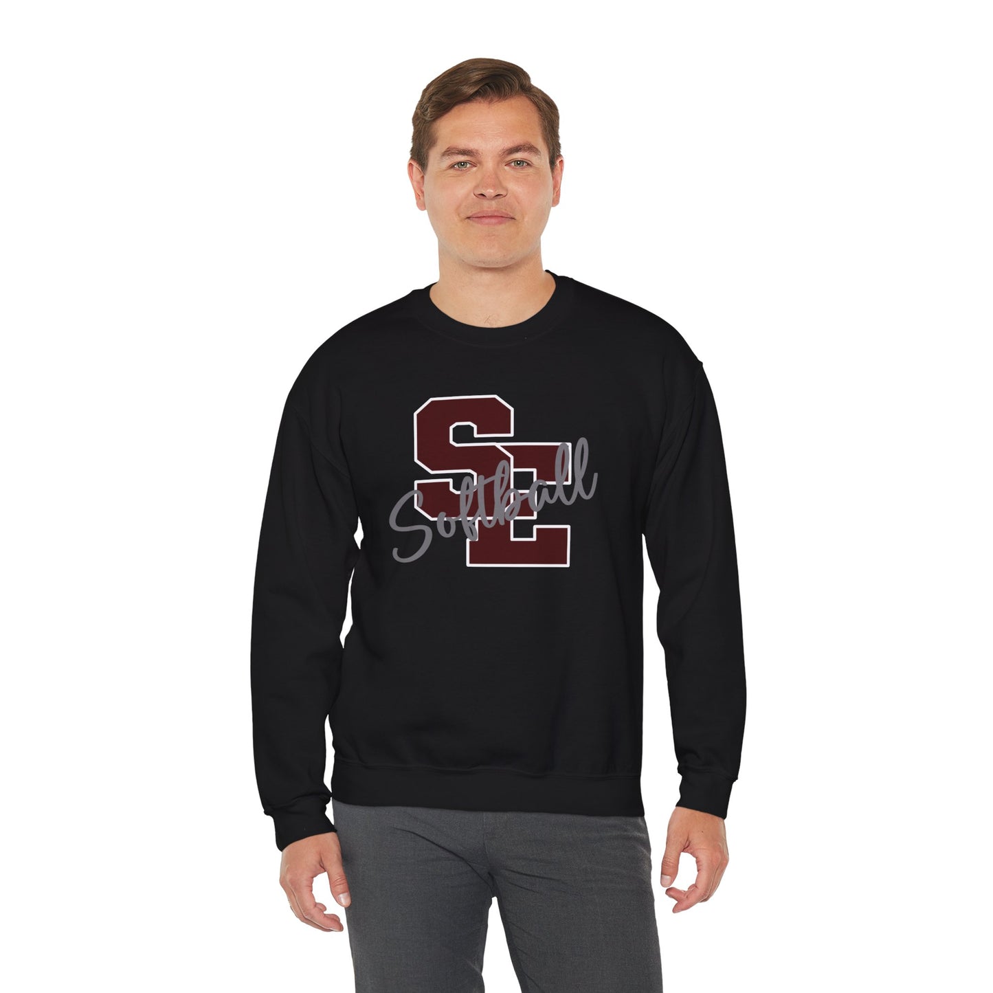 SE Softball Heavy Blend™ Crewneck Sweatshirt