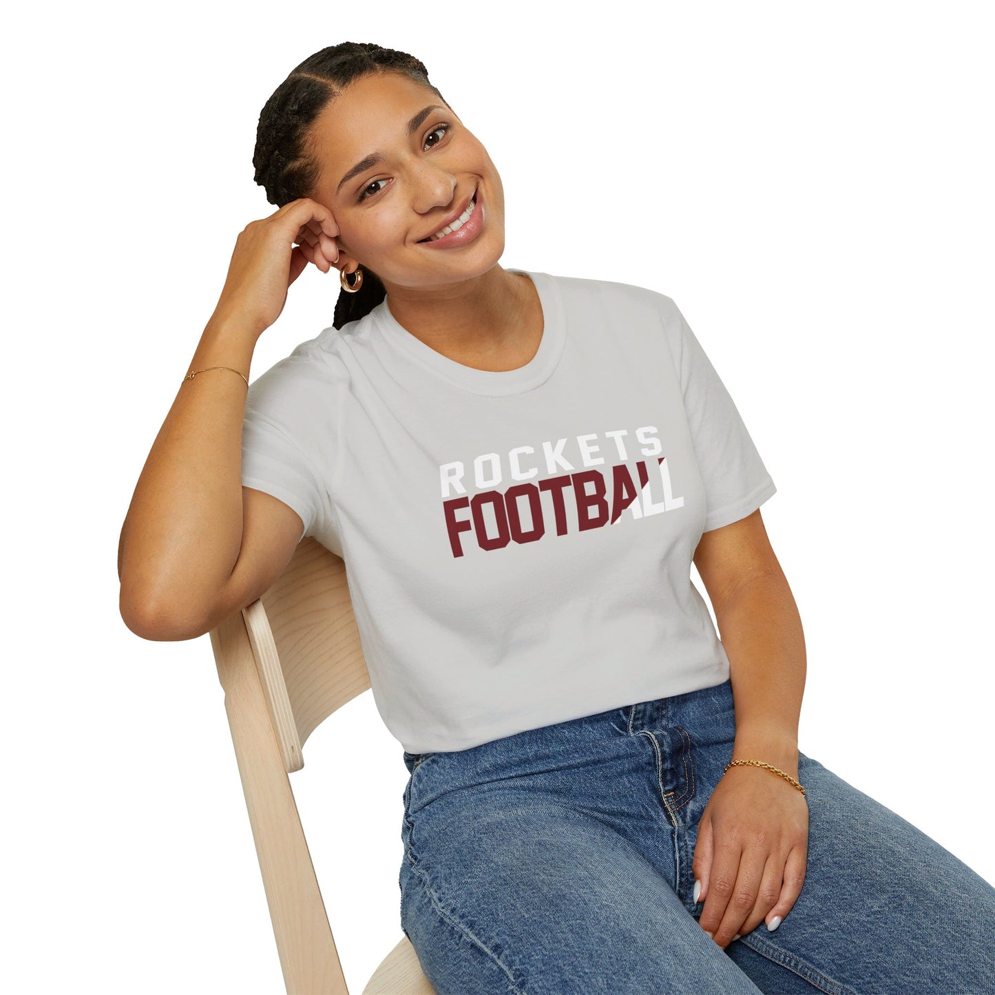 Rockets FootbALL Unisex Softstyle T-Shirt