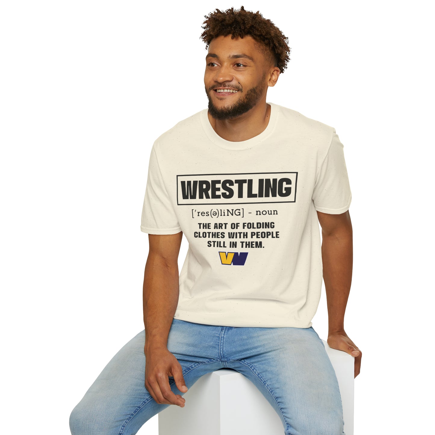 Vicious Wrestling Definition Softstyle T-Shirt