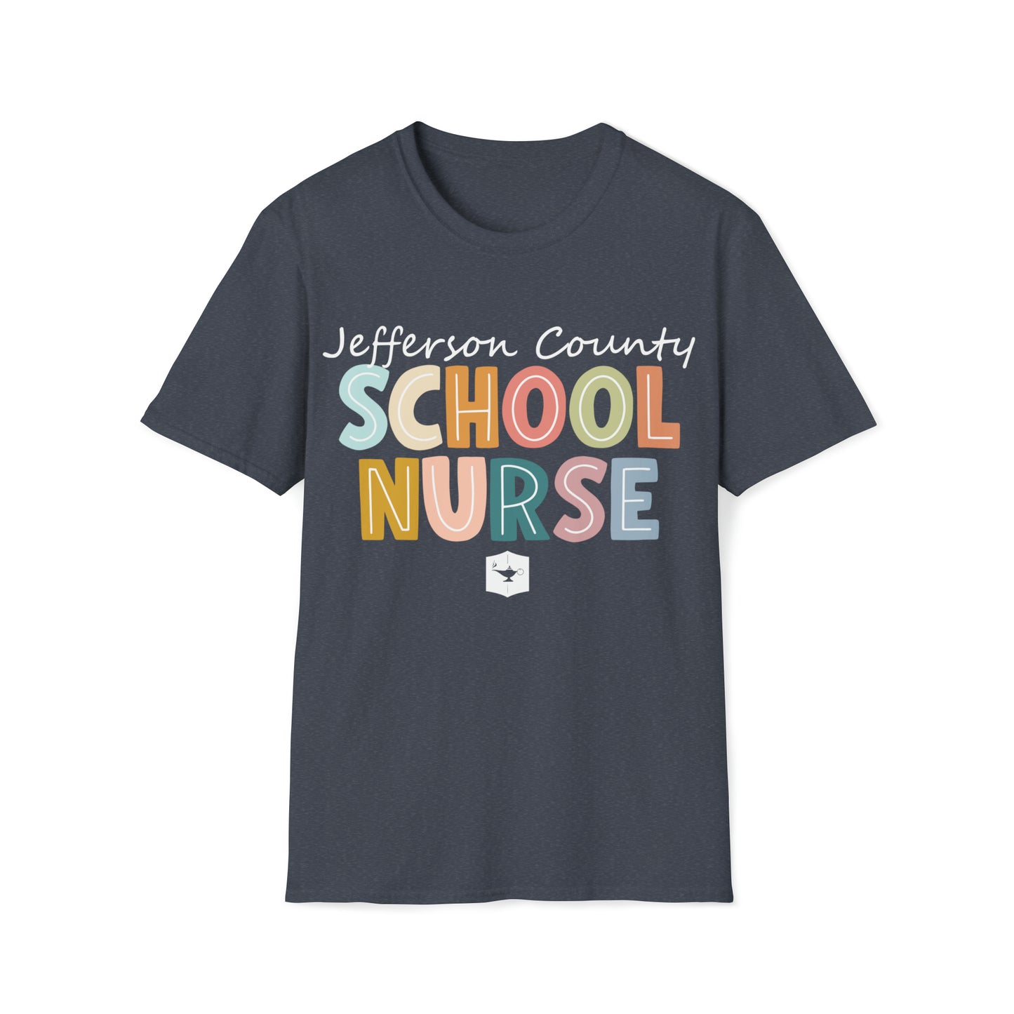 JeffCoEd Nurse Alt Colorful Softstyle T-Shirt