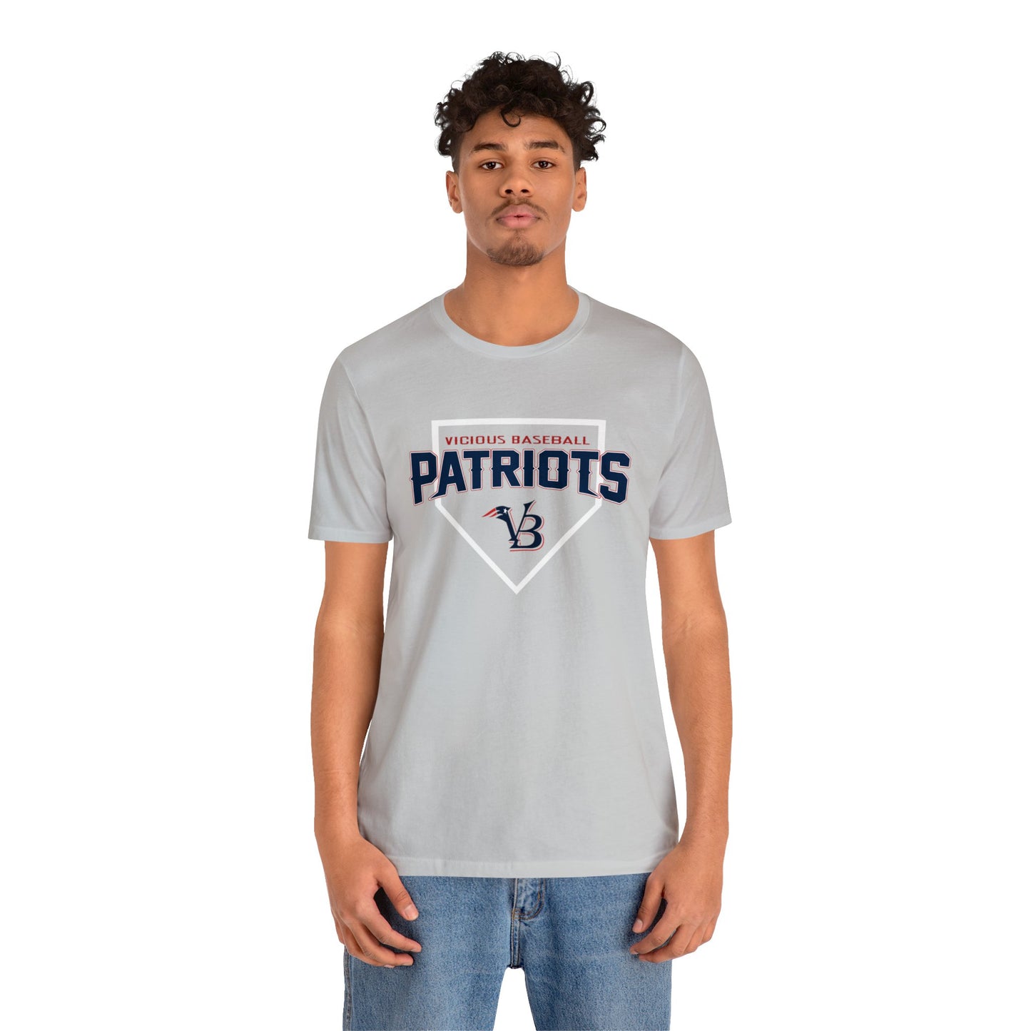 VB Patriots Plate Jersey Short Sleeve Tee