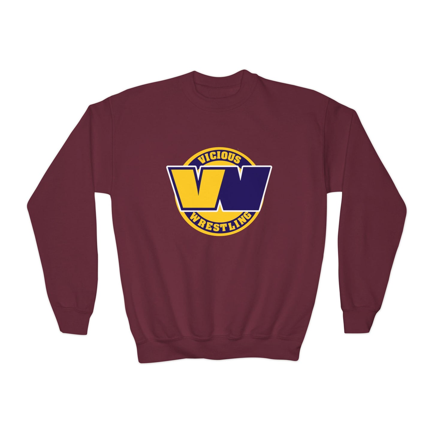 Vicious Wrestling Youth Crewneck Sweatshirt