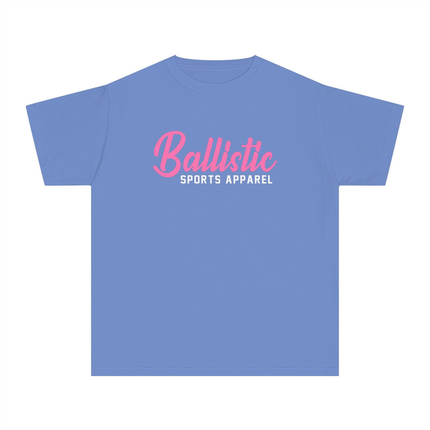 Ballistic Pink Logo Youth Midweight Tee