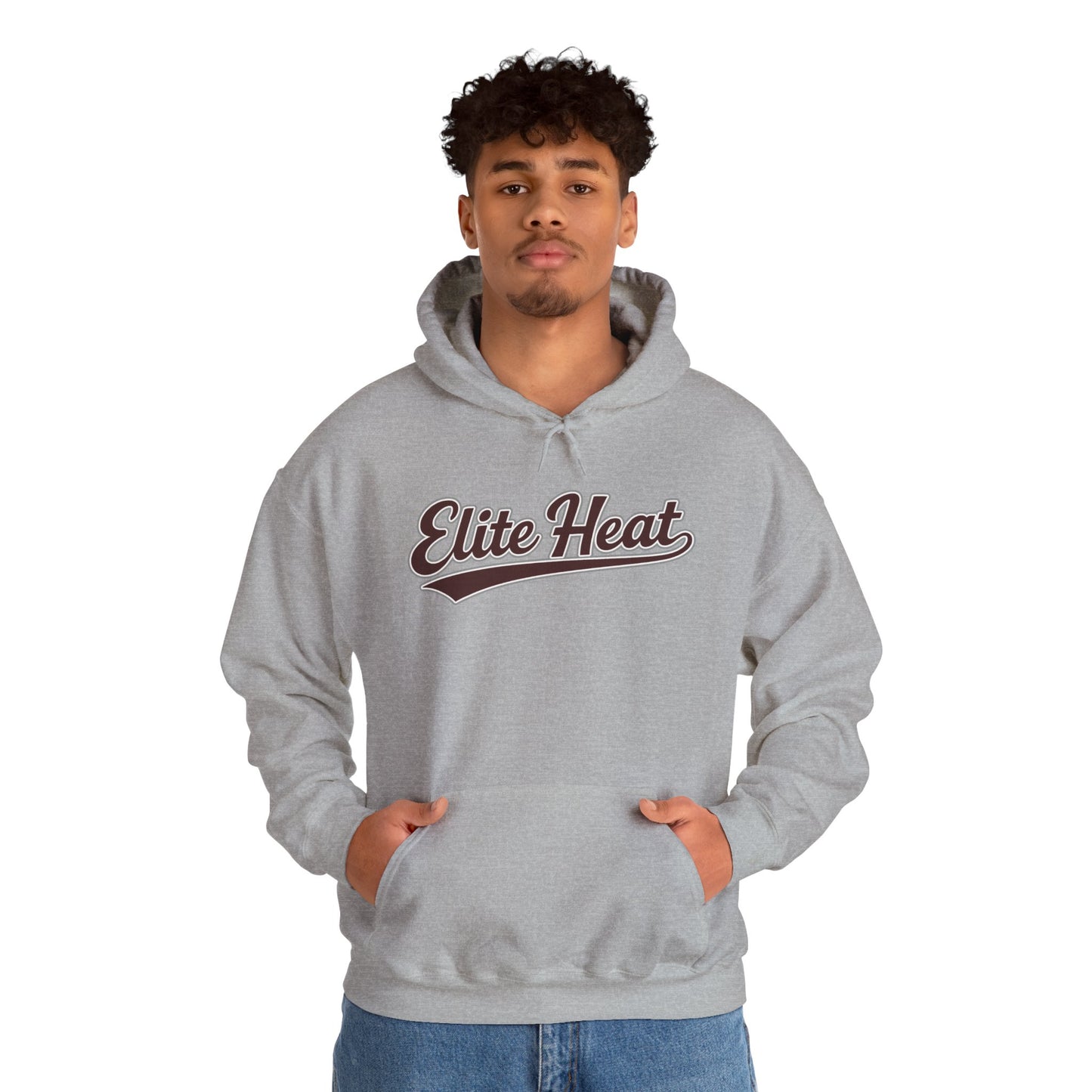 Elite Heat Hoodie — Retro Script Pullover