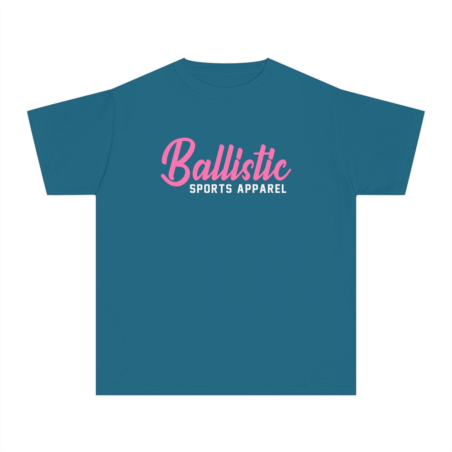 Ballistic Pink Logo Youth Midweight Tee