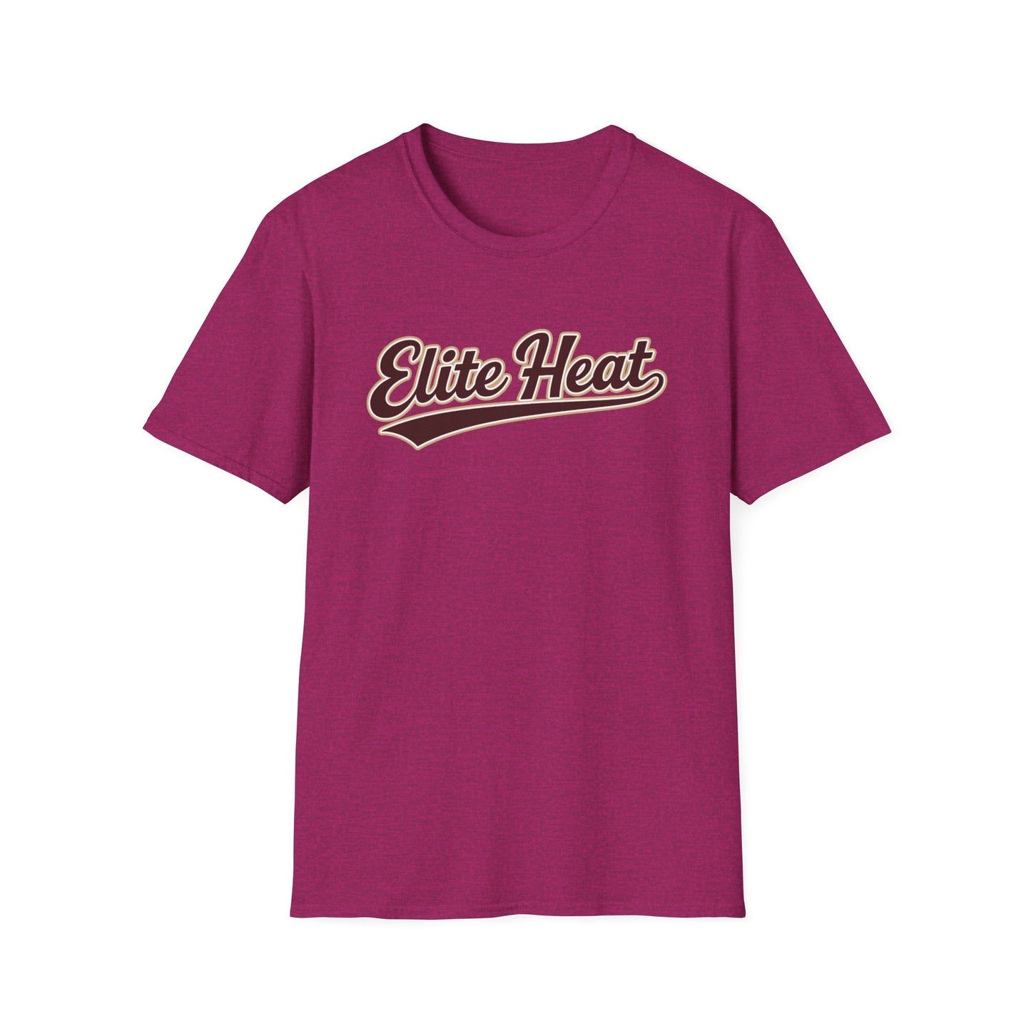 Elite Heat T-Shirt — Retro Script Athletic Tee