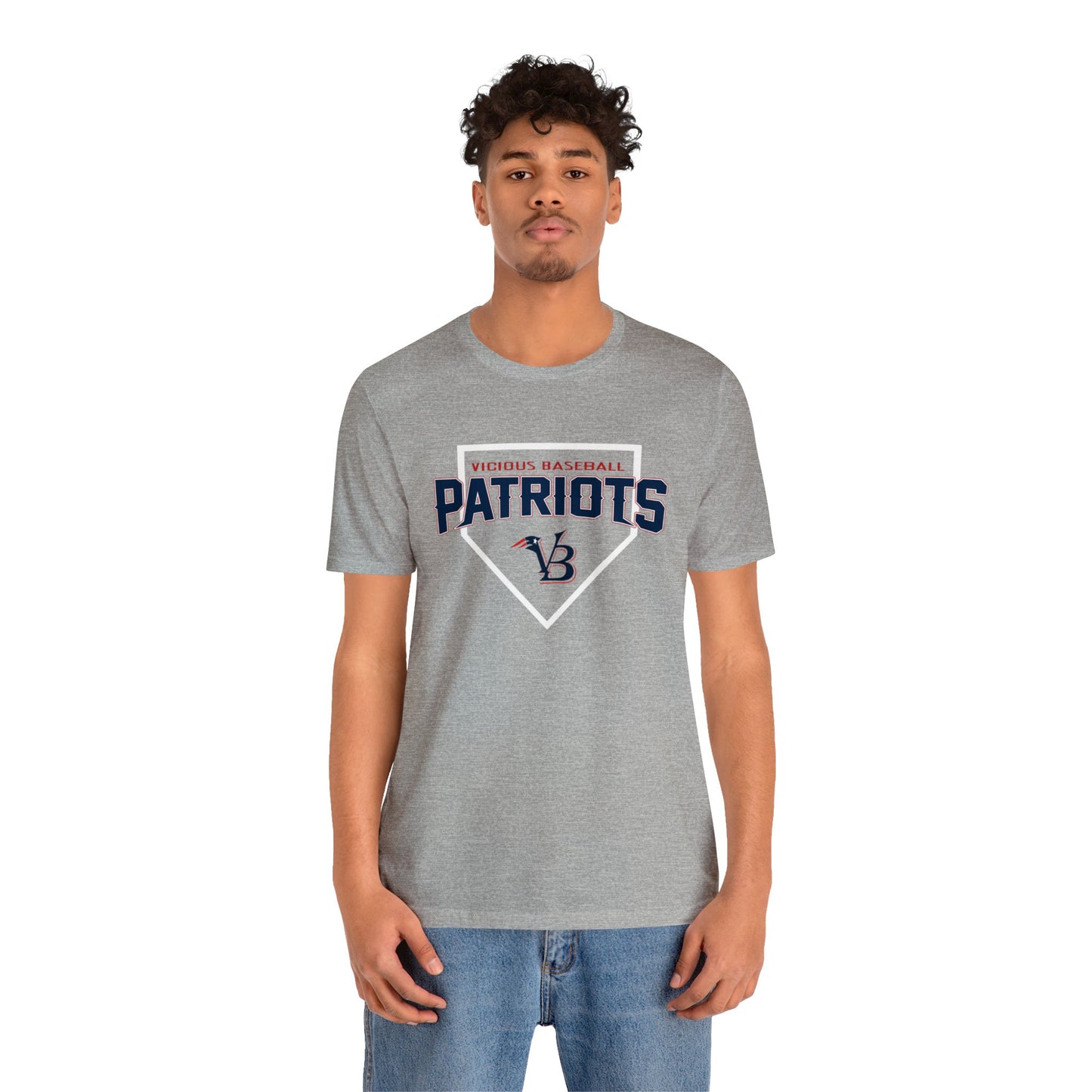 VB Patriots Plate Jersey Short Sleeve Tee