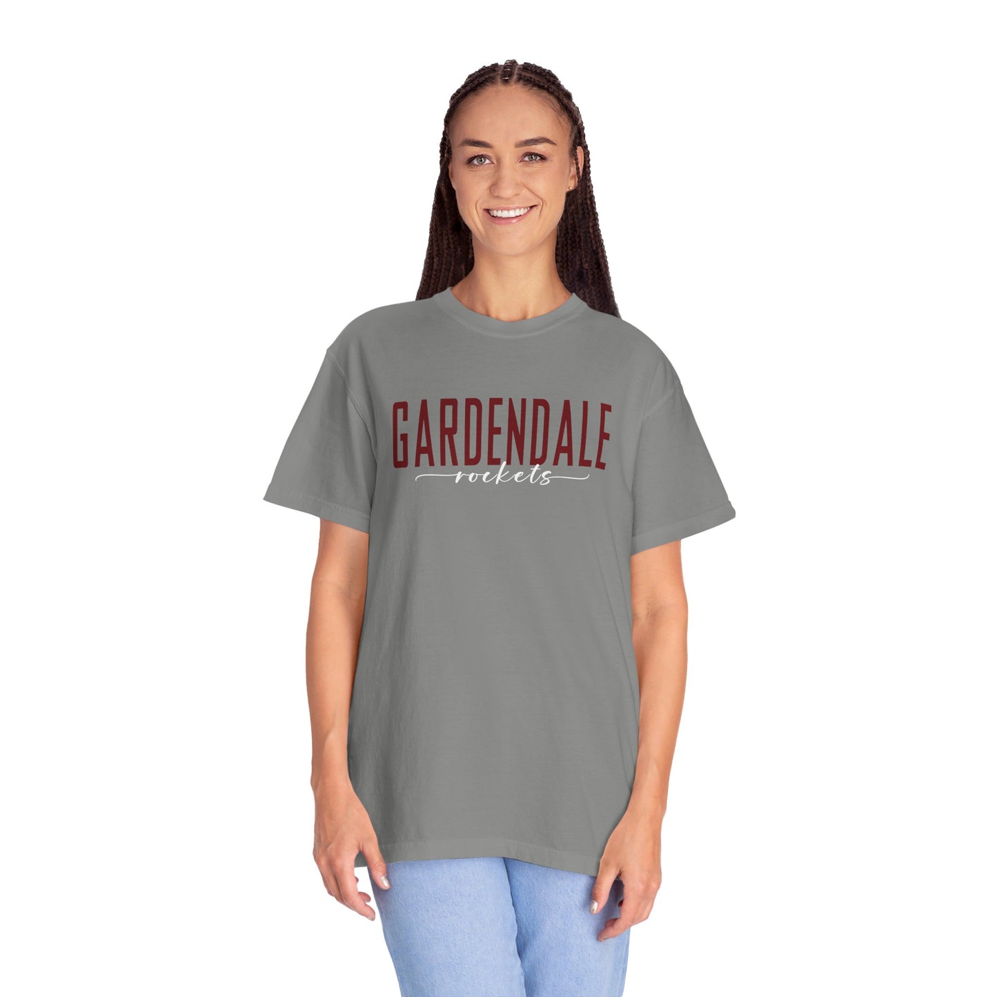 Gardendale Rockets Unisex Garment-Dyed T-shirt