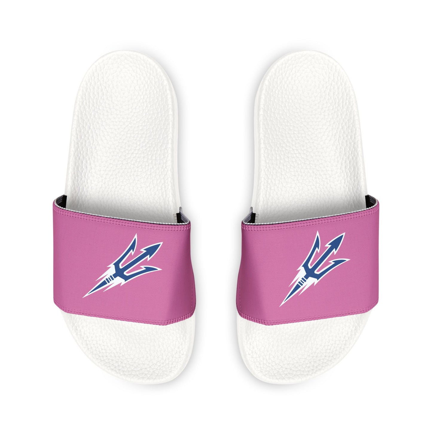 Youth Blue Devils Slides - White/Pink