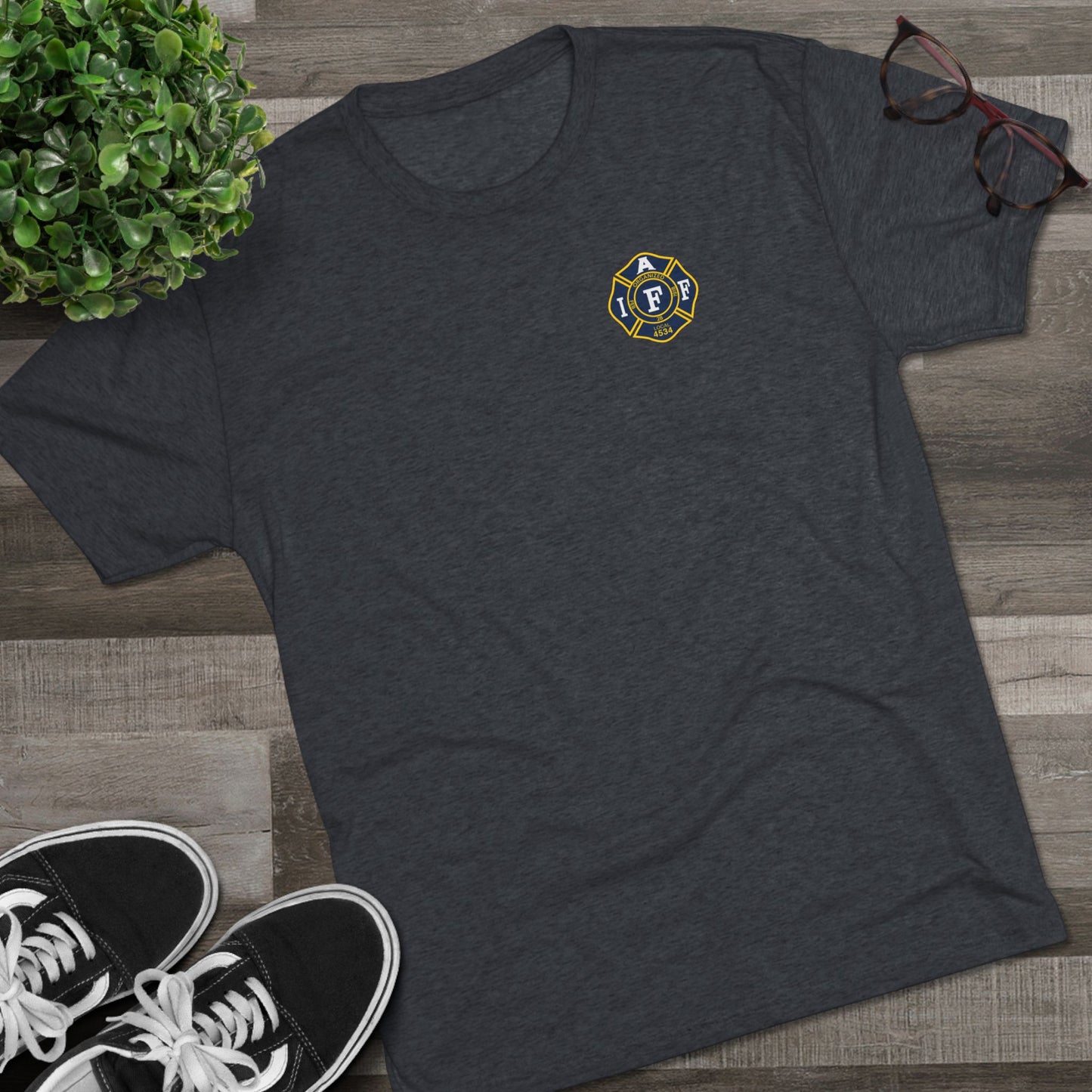 GPFFA "Maize&Blue" Tri-Blend Crew Tee