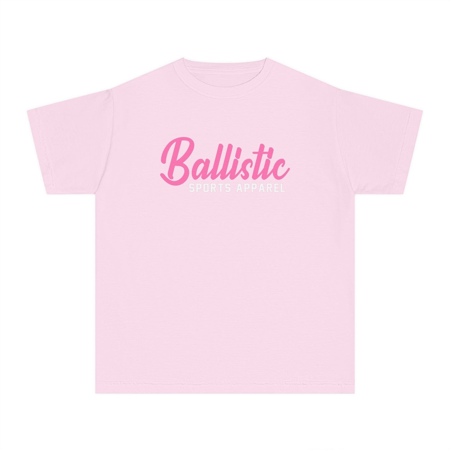 Ballistic Pink Logo Youth Midweight Tee