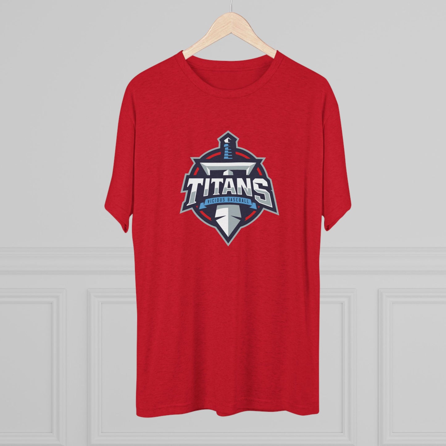 VB Titans Unisex Tri-Blend Crew Tee