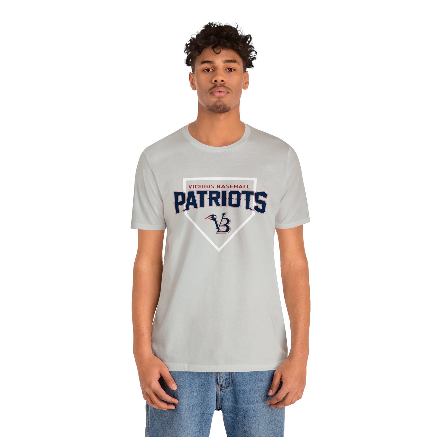 VB Patriots Plate Jersey Short Sleeve Tee