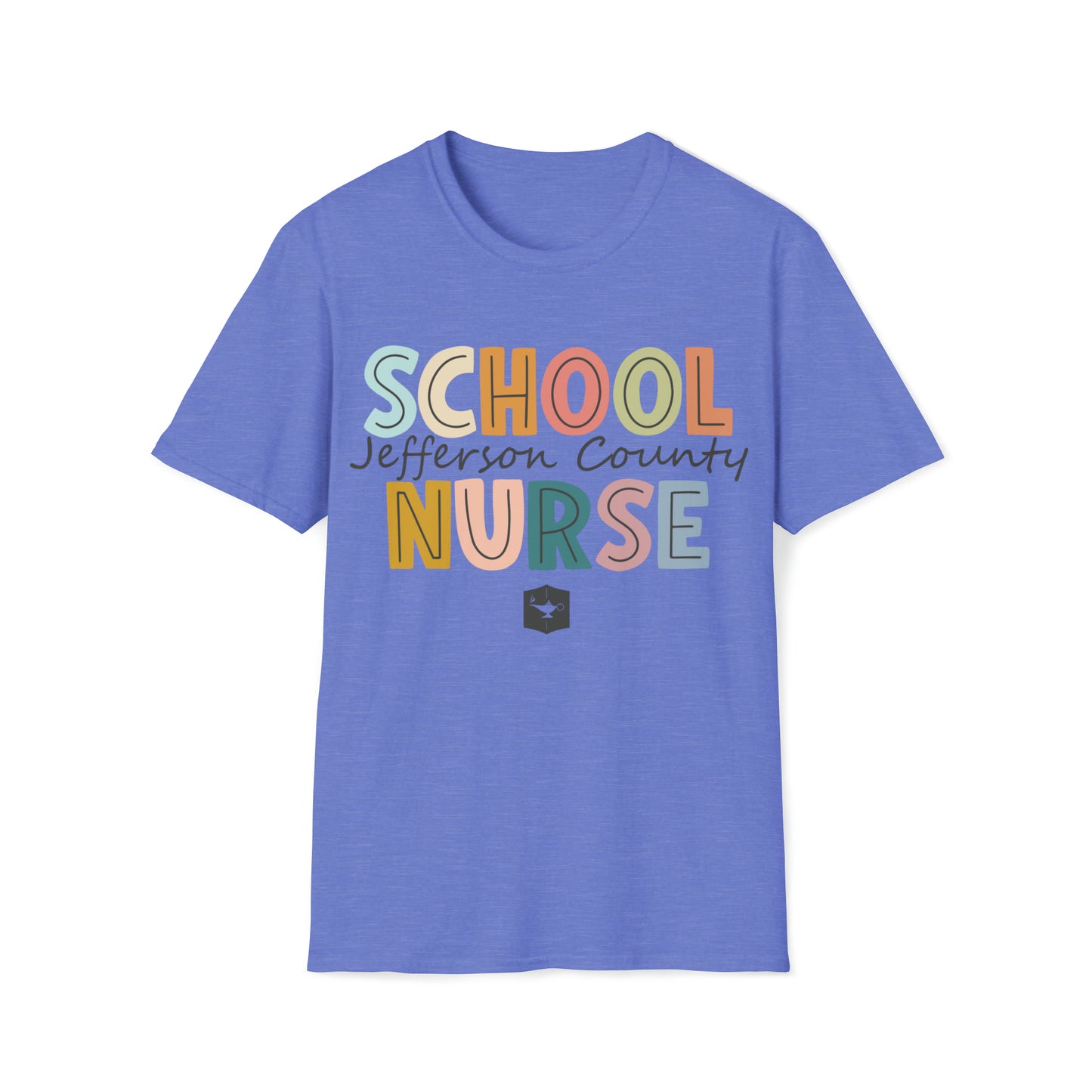 JeffCoEd Nurse Colorful Softstyle T-Shirt