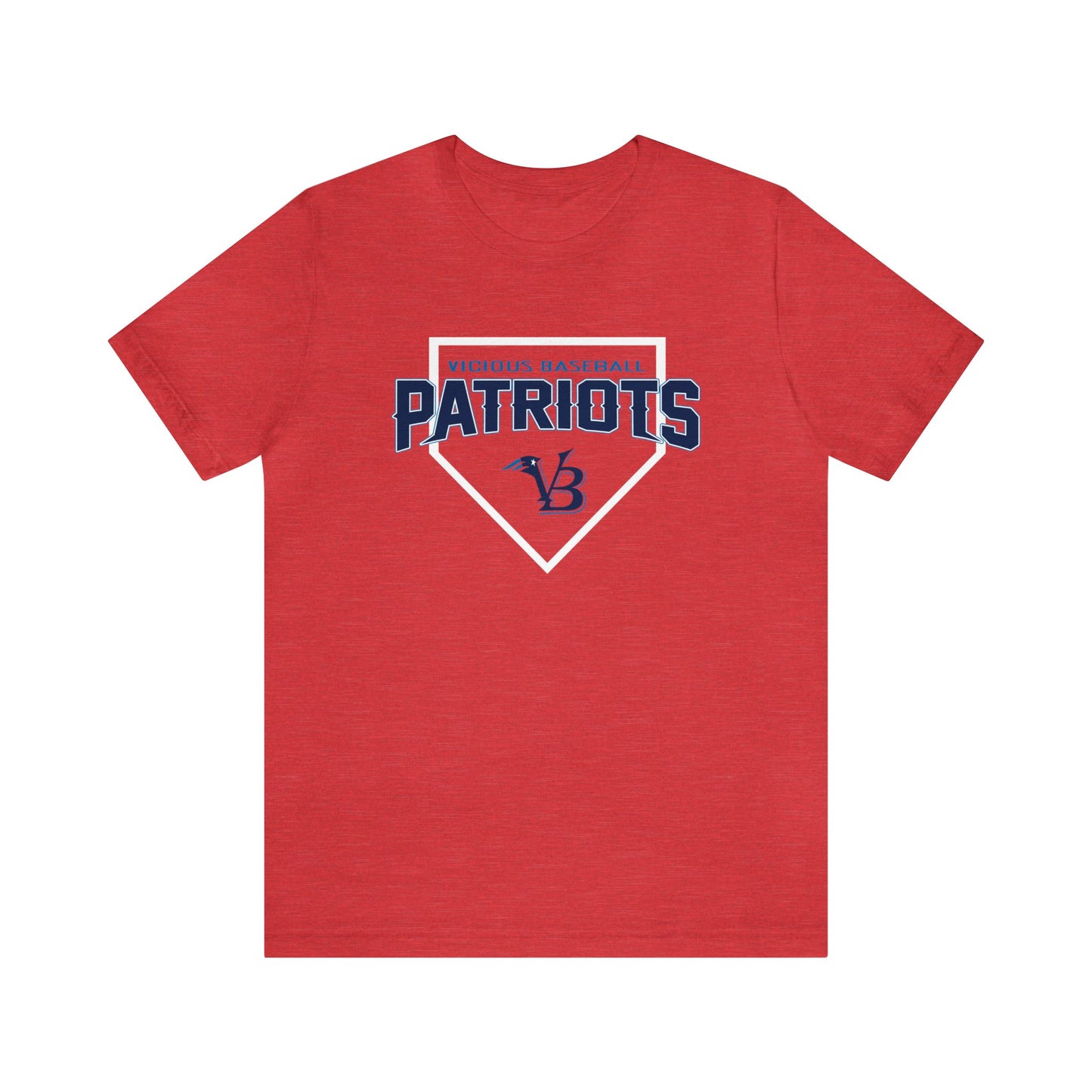 VB Patriots Plate Jersey Short Sleeve Tee