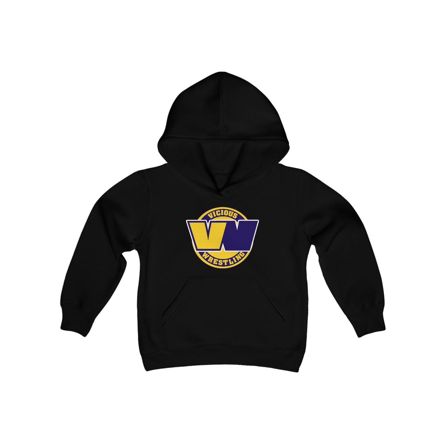 Vicious Wrestling Youth Heavy Blend Hooded Sweatshirt