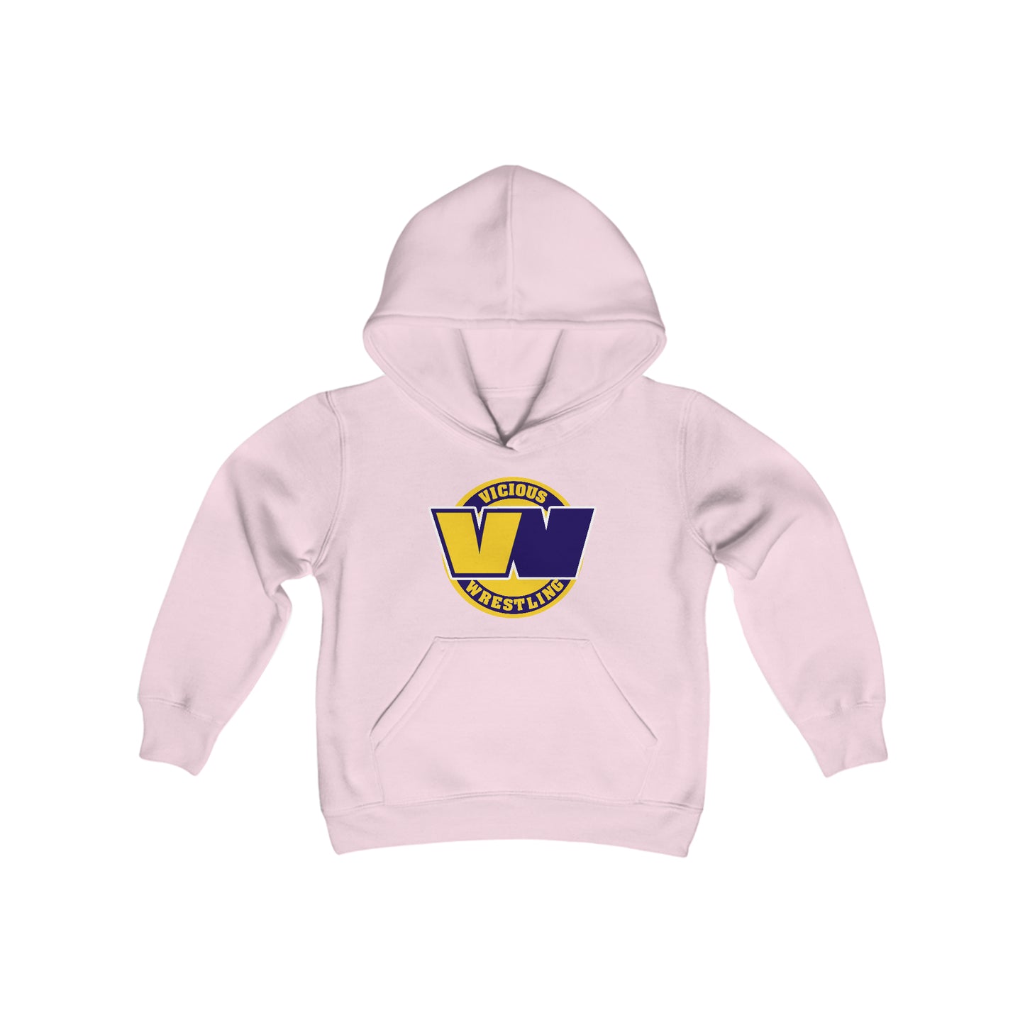 Vicious Wrestling Youth Heavy Blend Hooded Sweatshirt