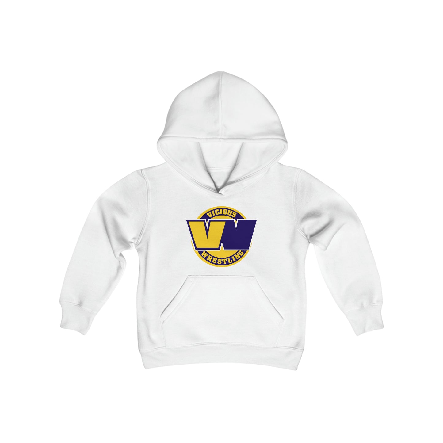 Vicious Wrestling Youth Heavy Blend Hooded Sweatshirt