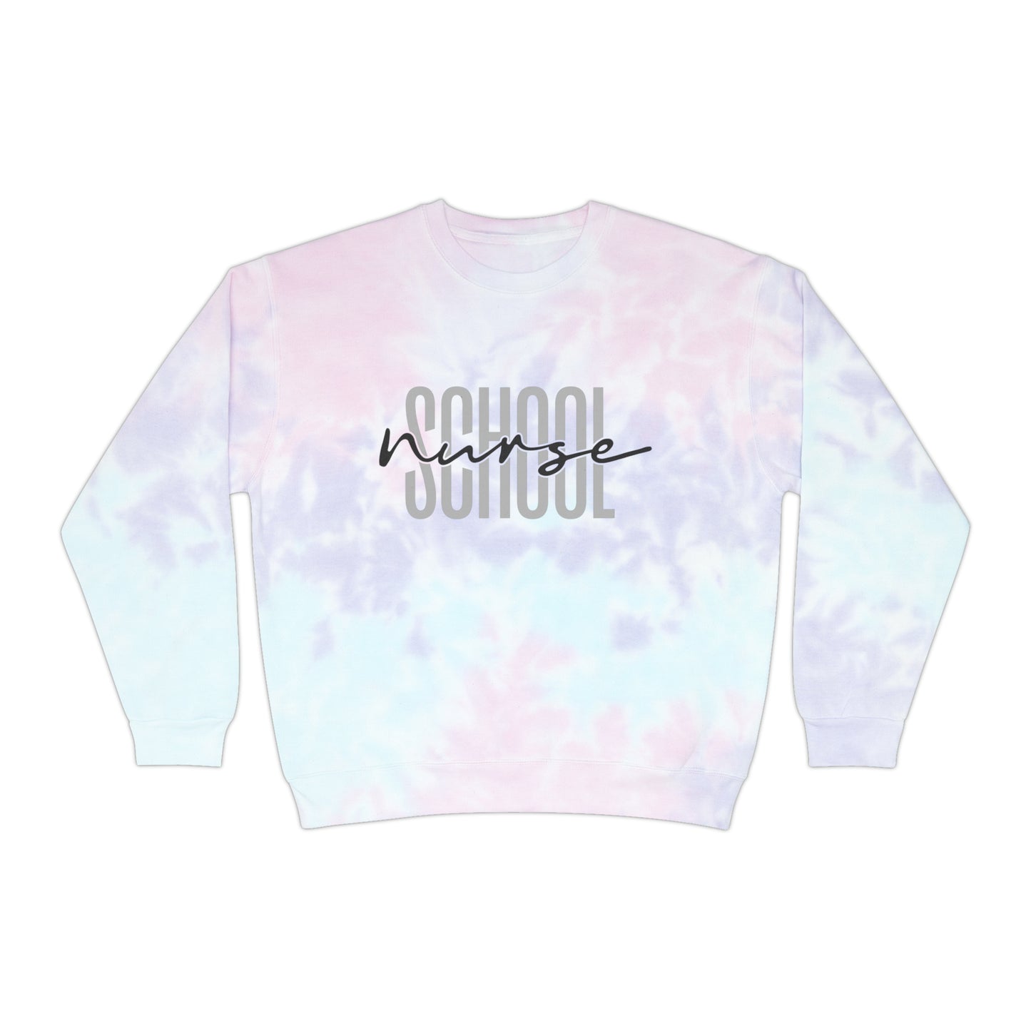 School Nurse Tie-Dye Sweatshirt