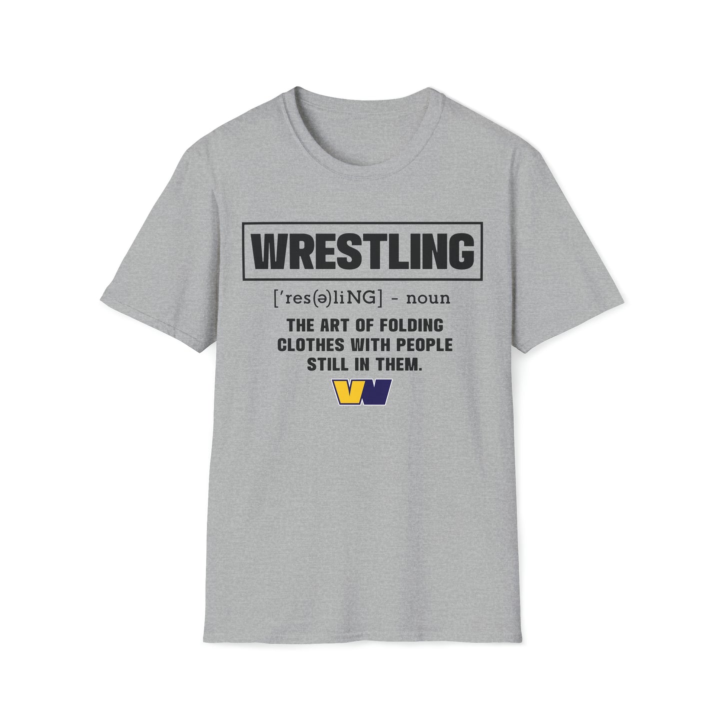 Vicious Wrestling Definition Softstyle T-Shirt