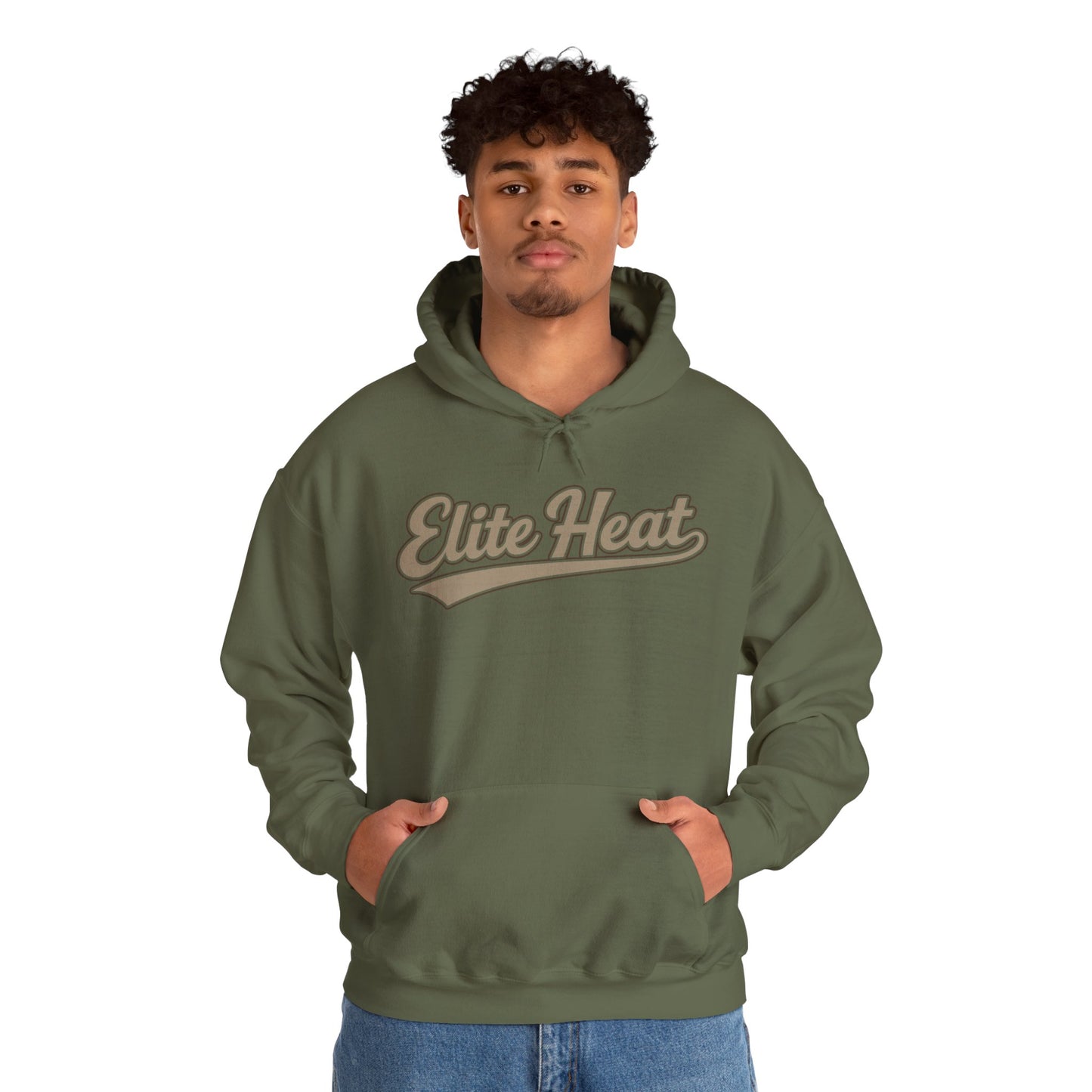 Elite Heat Hoodie — Retro Script Pullover