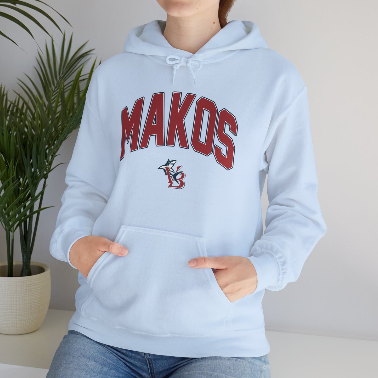 VB MAKOS Heavy Blend Hooded Sweatshirt - Team Spirit Apparel