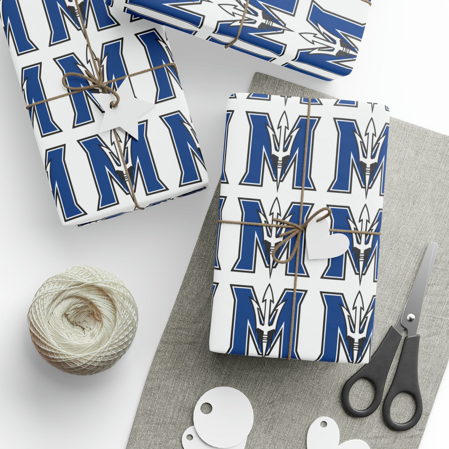 Morris Blue Devils Wrapping Papers