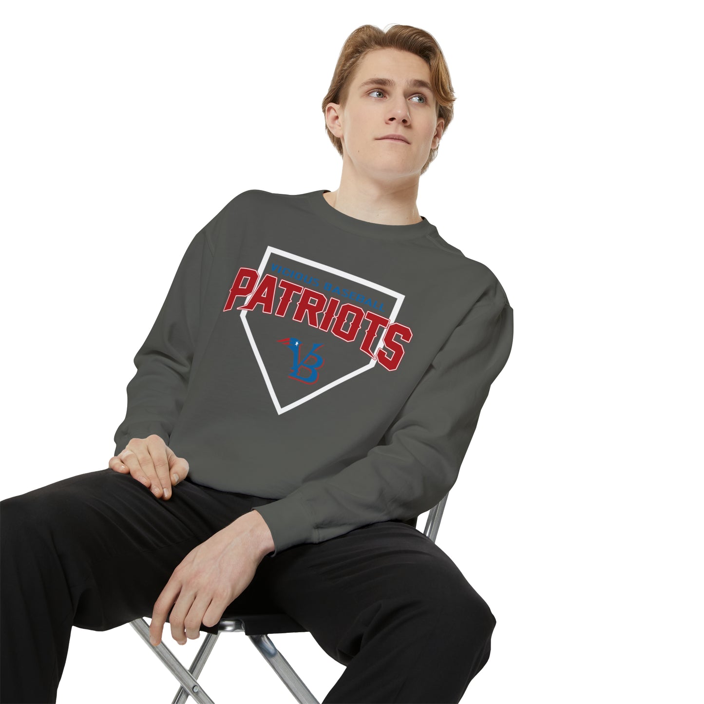 VB Patriots Garment-Dyed Sweatshirt