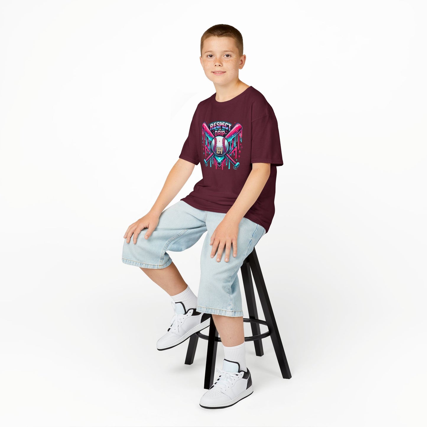 Elite Heat "Respect the Drip" Alt Tee - Youth