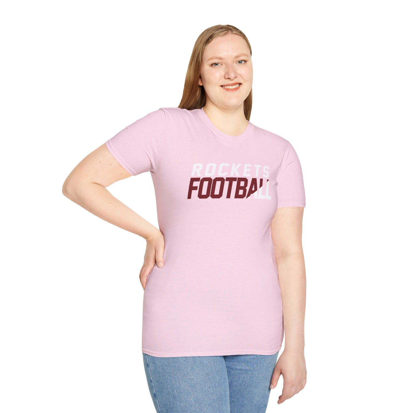 Rockets FootbALL Unisex Softstyle T-Shirt