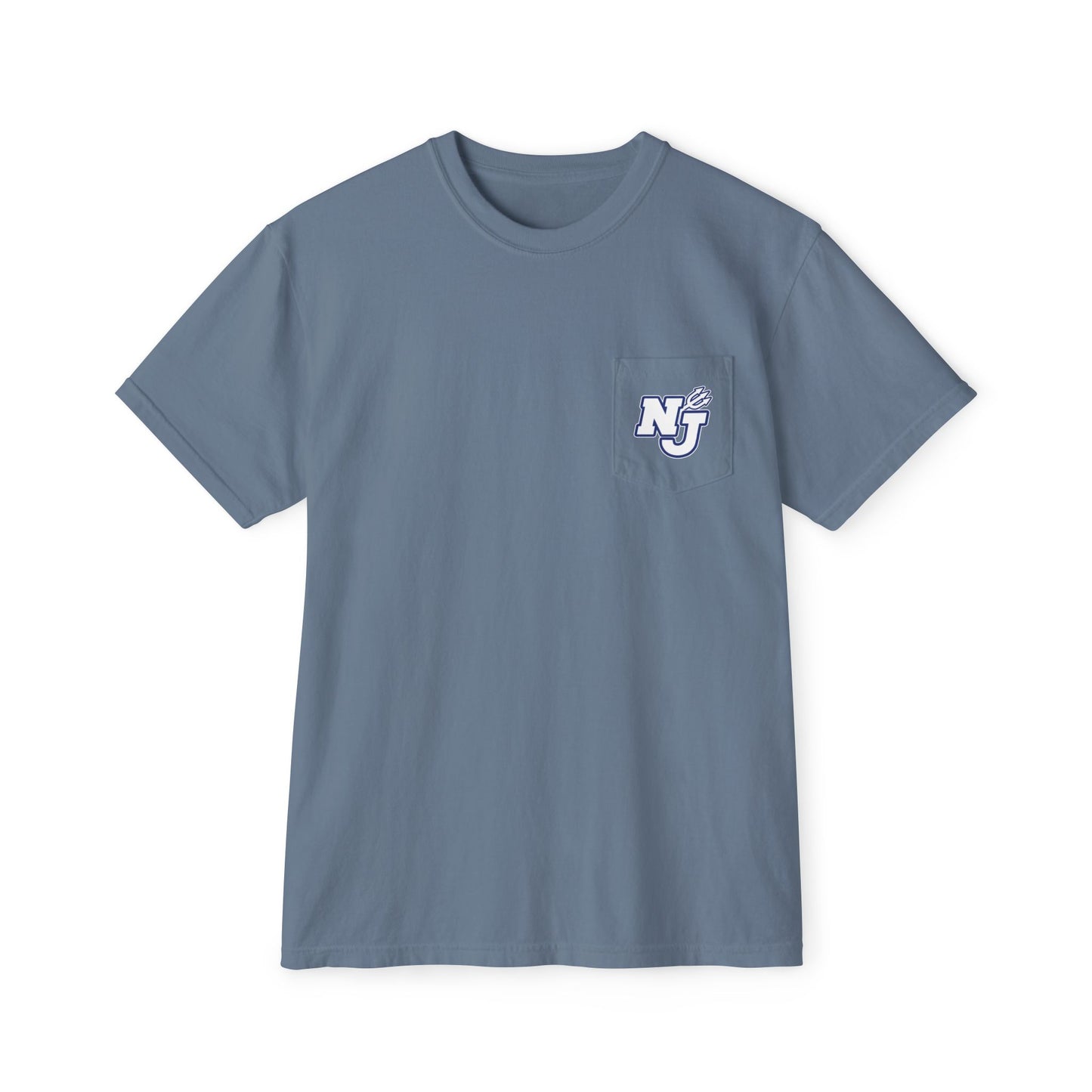 NJ Retro Garment-Dyed Pocket Tee