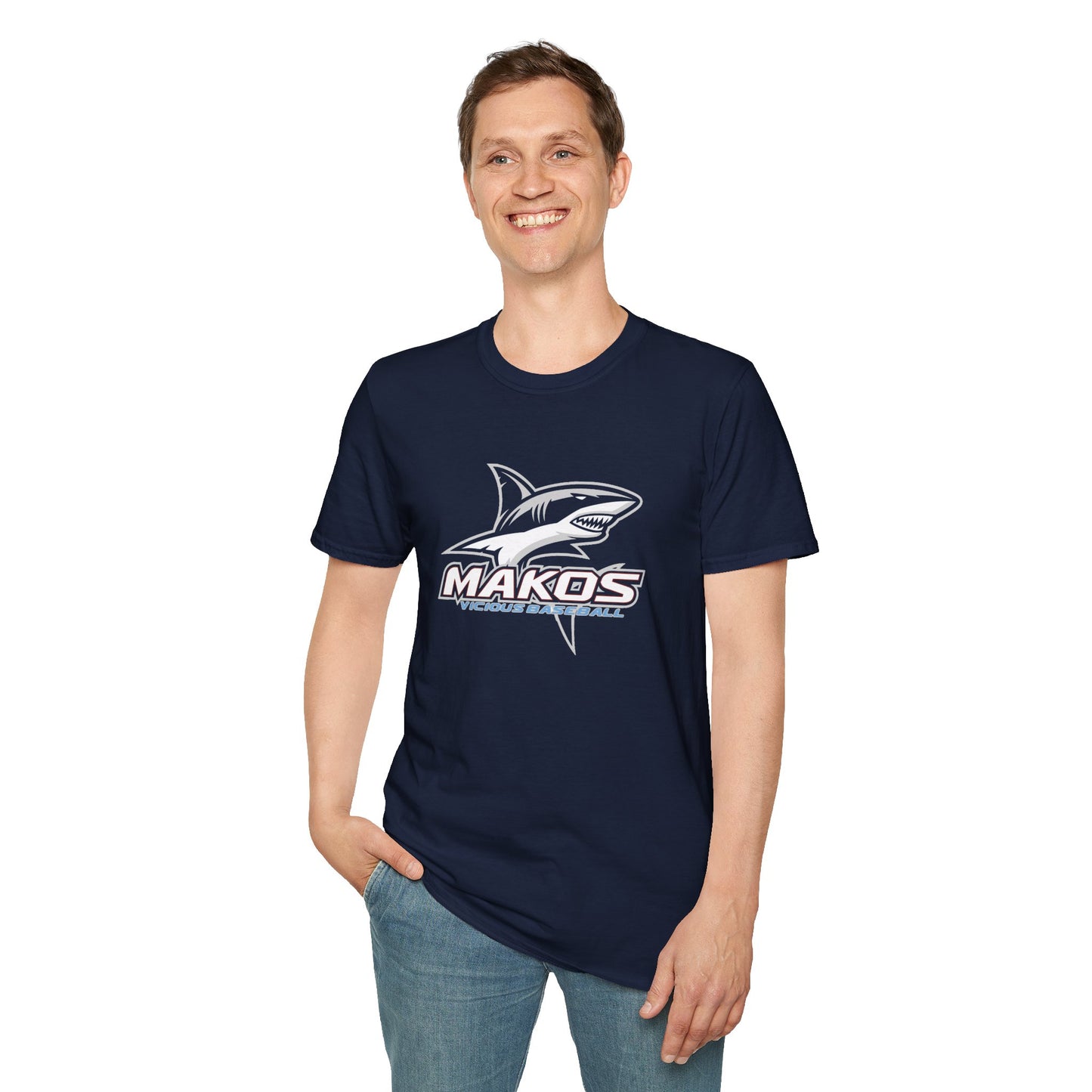 VB MAKOS Shark Unisex Softstyle T-Shirt