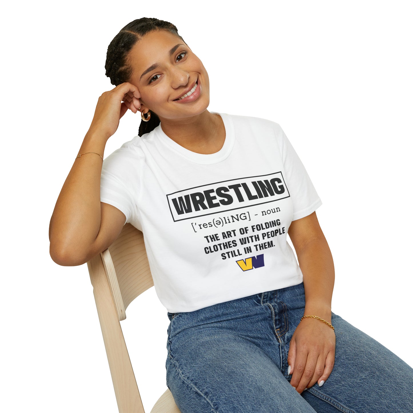 Vicious Wrestling Definition Softstyle T-Shirt