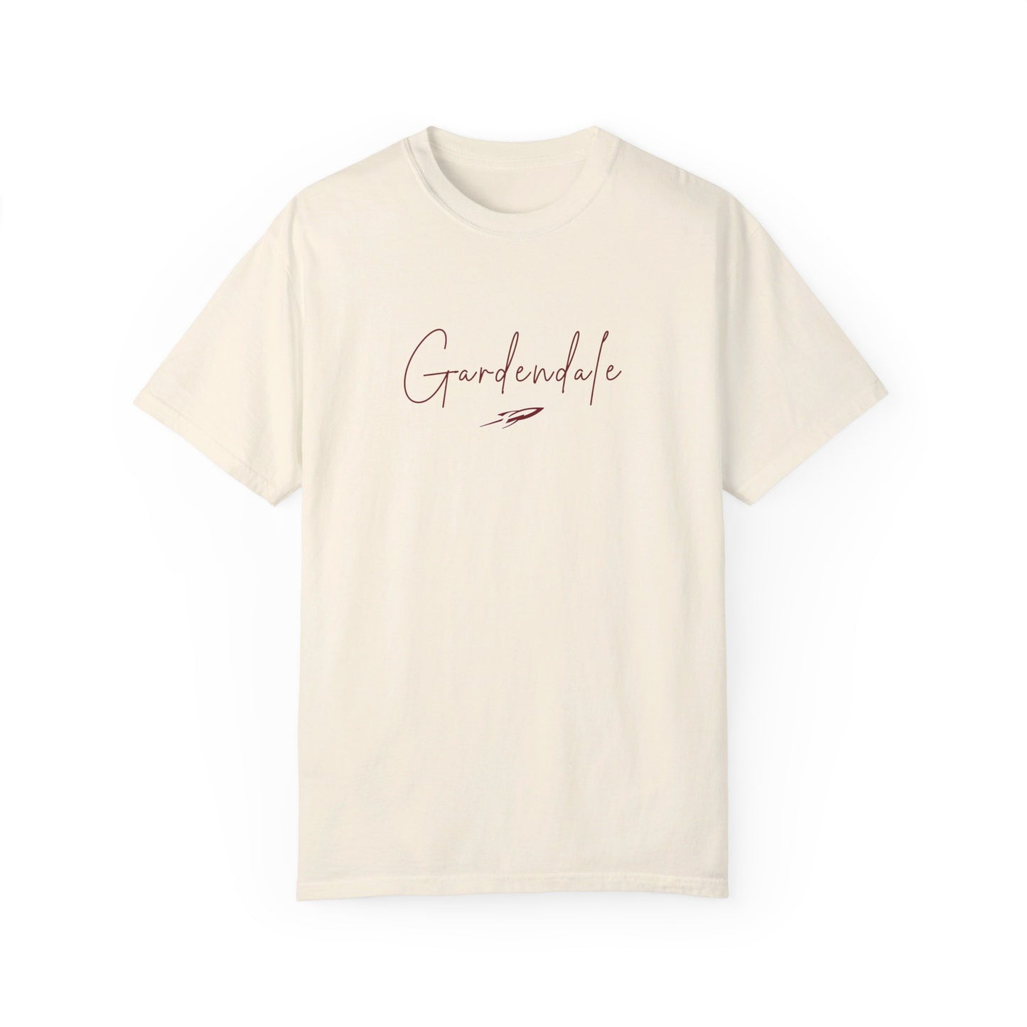 Gardendale Script Unisex Garment-Dyed T-shirt