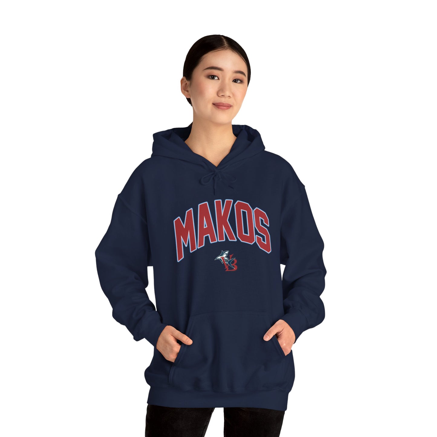 VB MAKOS Heavy Blend Hooded Sweatshirt - Team Spirit Apparel