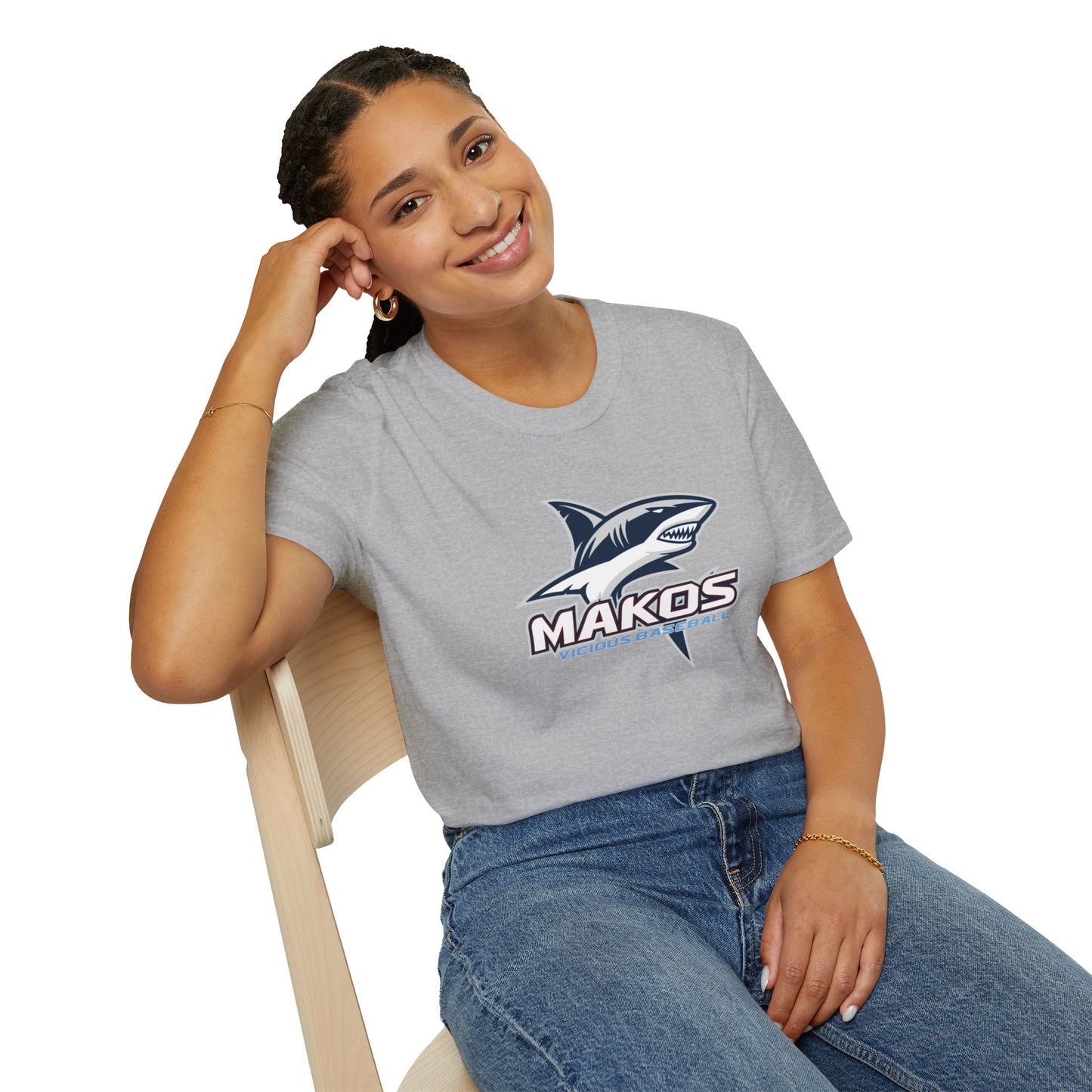 VB MAKOS Shark Unisex Softstyle T-Shirt