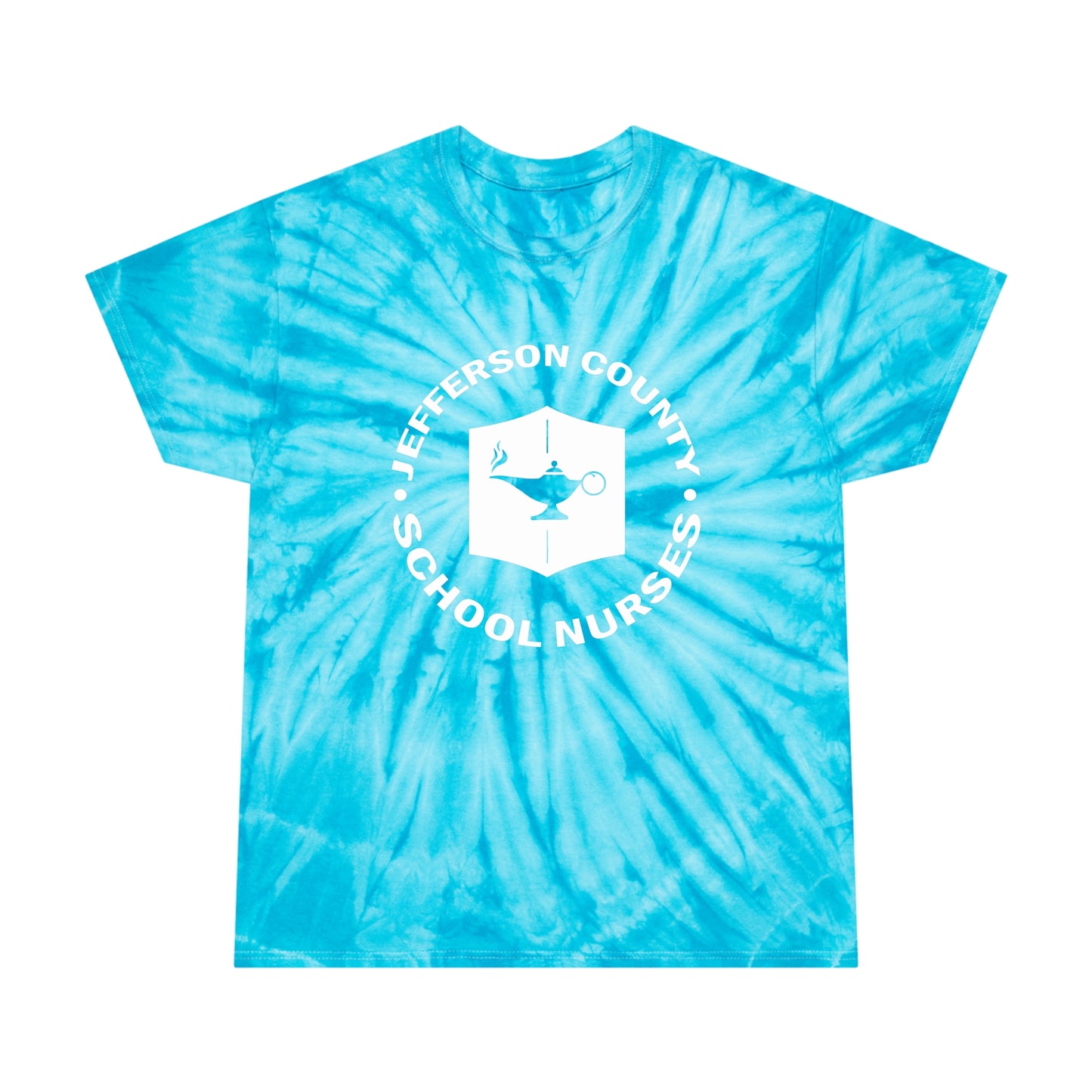 JeffCoEd Nurse Tie-Dye Tee, Cyclone