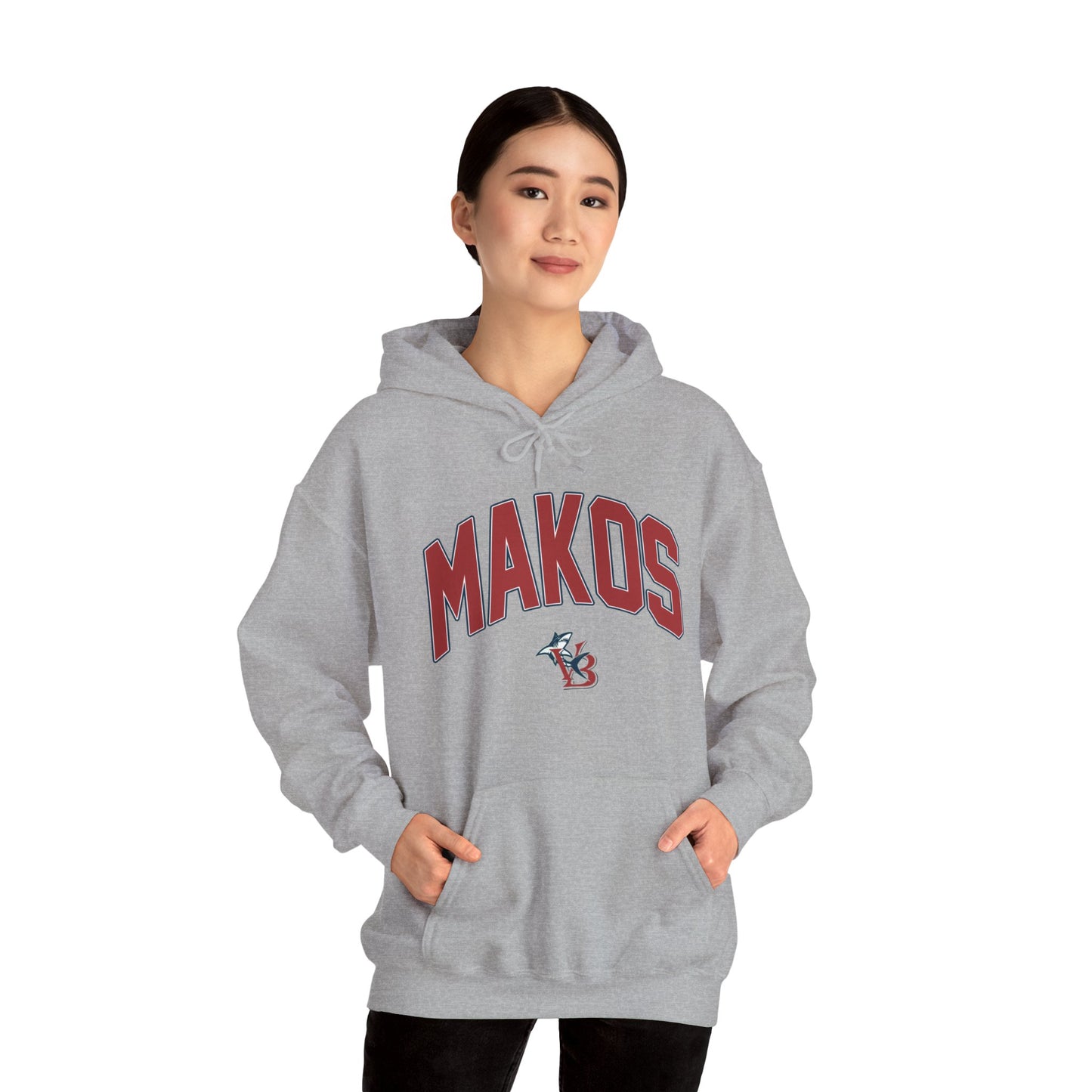 VB MAKOS Heavy Blend Hooded Sweatshirt - Team Spirit Apparel