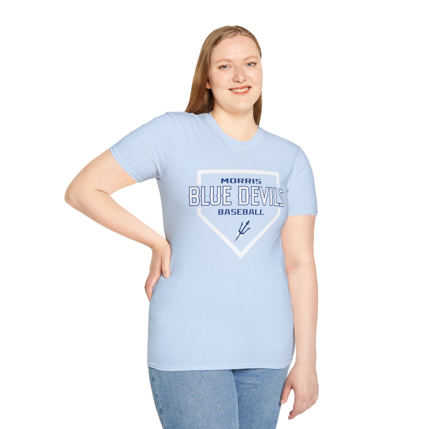 Morris Baseball Plate Softstyle T-Shirt