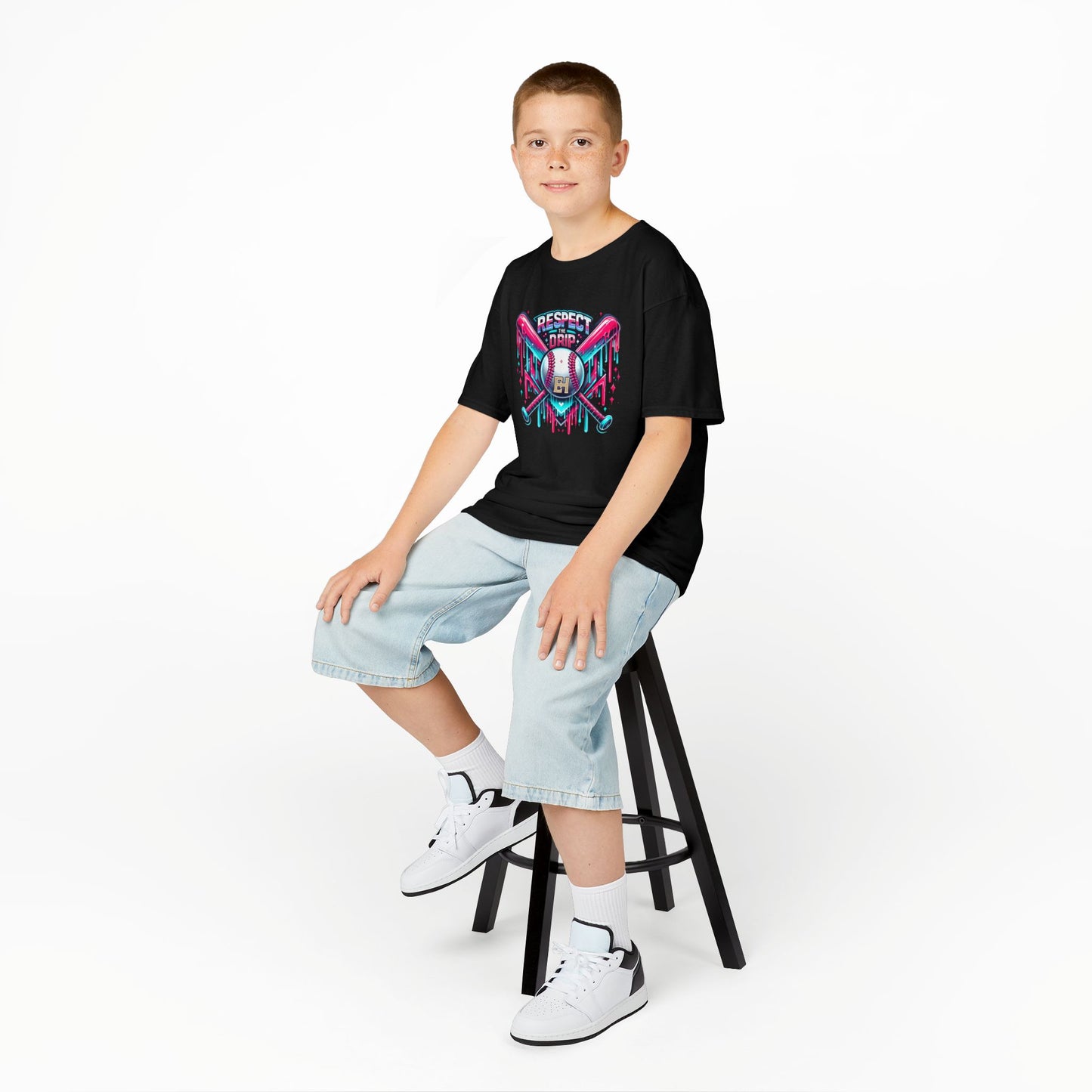 Elite Heat "Respect the Drip" Alt Tee - Youth