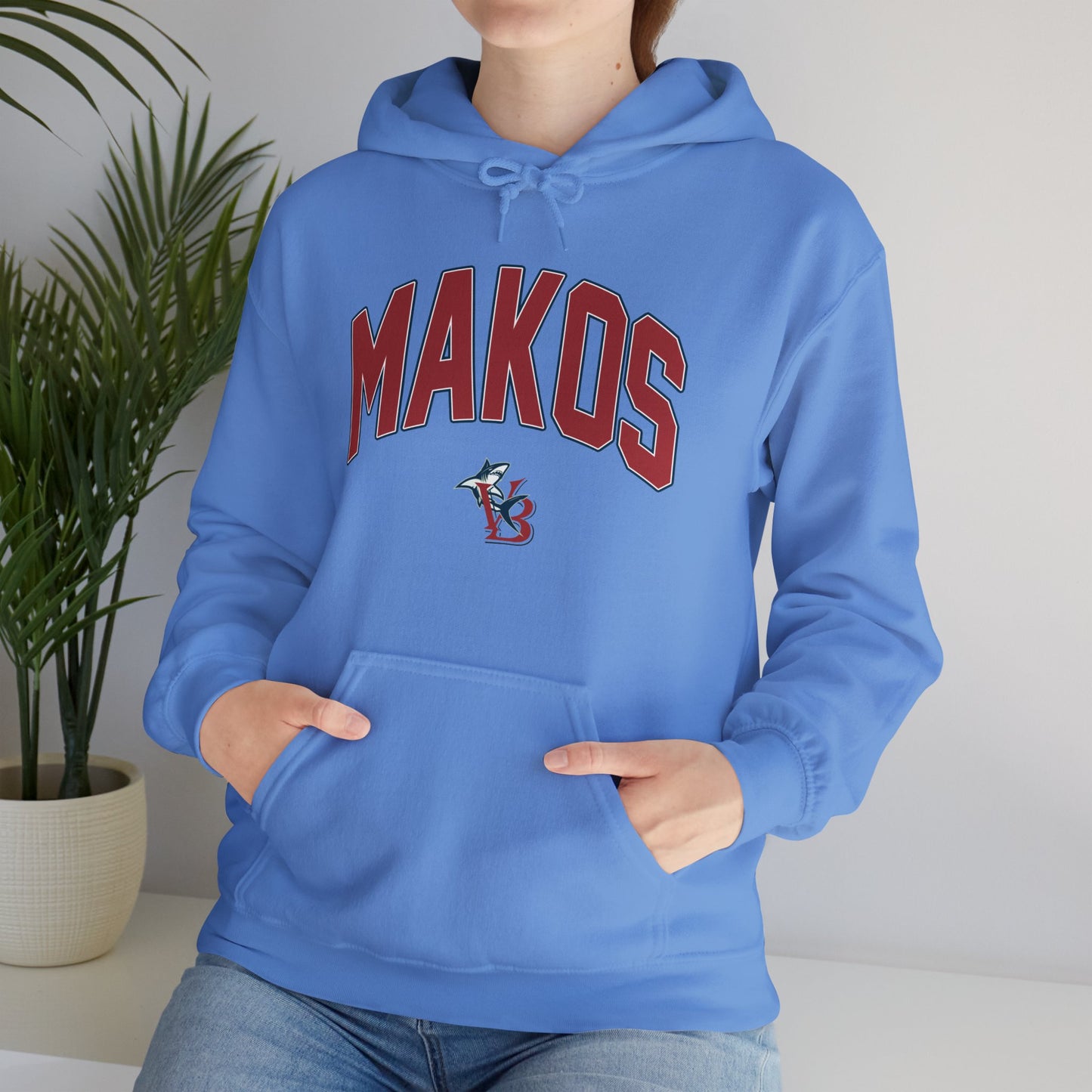 VB MAKOS Heavy Blend Hooded Sweatshirt - Team Spirit Apparel