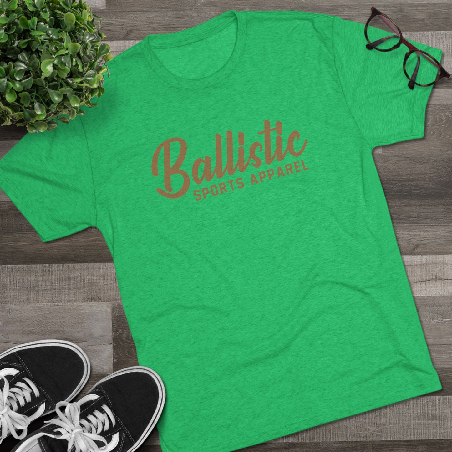 Ballistic Script Tri-Blend Crew Tee