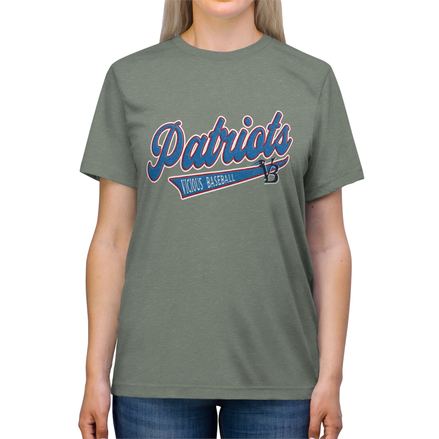 VB Patriots Triblend Tee